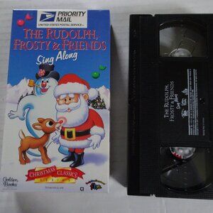 The Rudolph Frosty & Friends Sing Along - VHS Tape - 1996